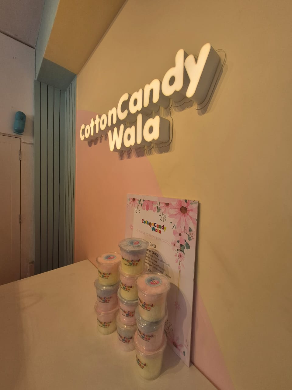 Packed Gourmet Cotton Candy - Natural Colours - FSSAI Approved