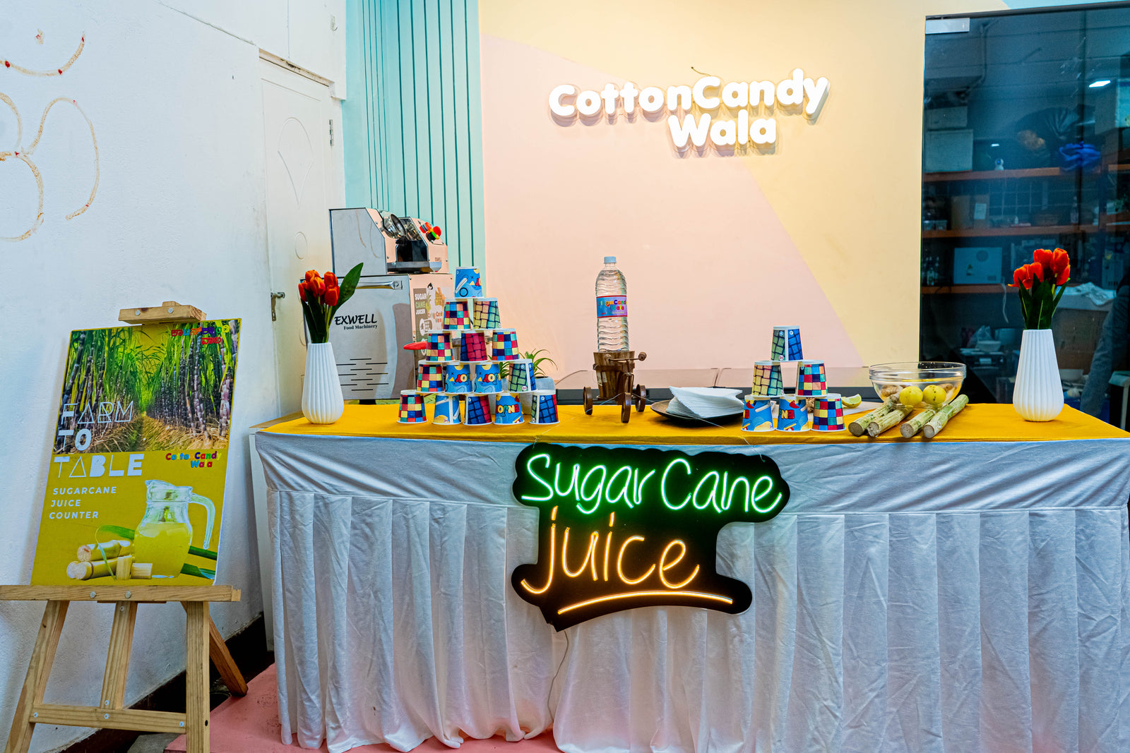 Sugarcane Juice Counter