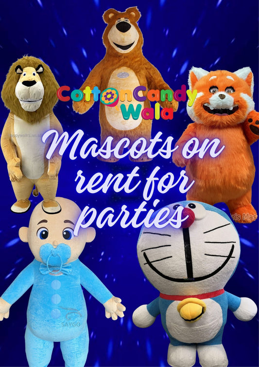 Inflated Mascot Characters - Multiple Options available