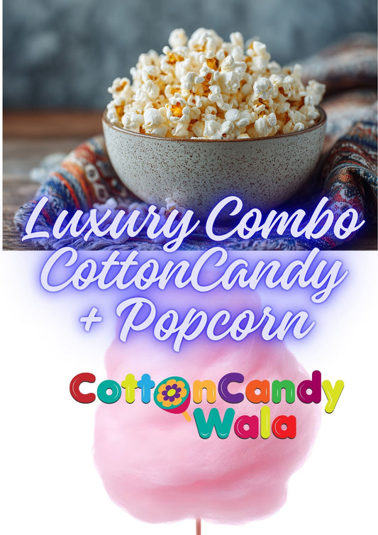 Luxury Carnival Combo - Cotton Candy + Popcorn