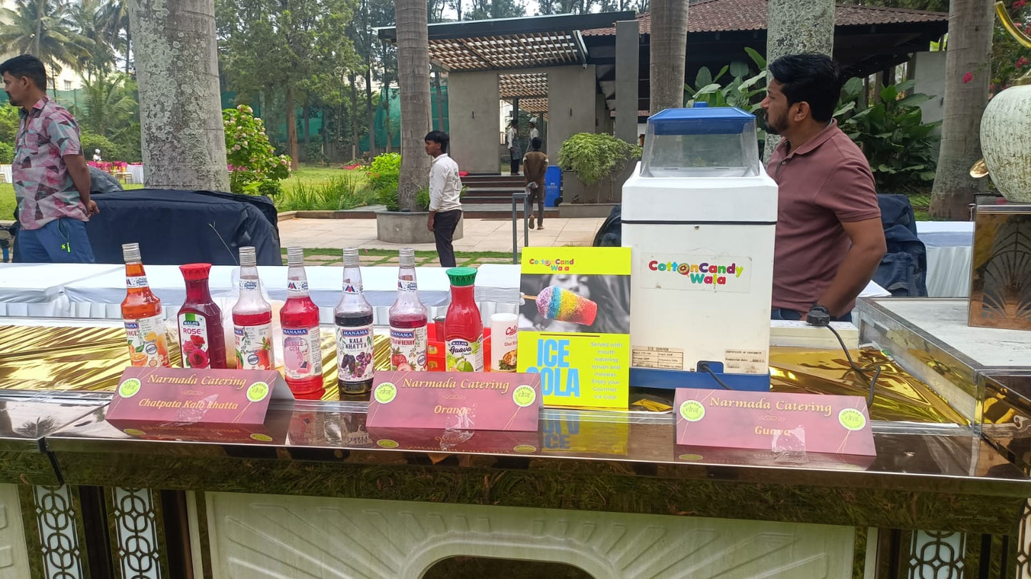 Ice Gola - Semi automatic counter for Parties - Haldi - Sangeet
