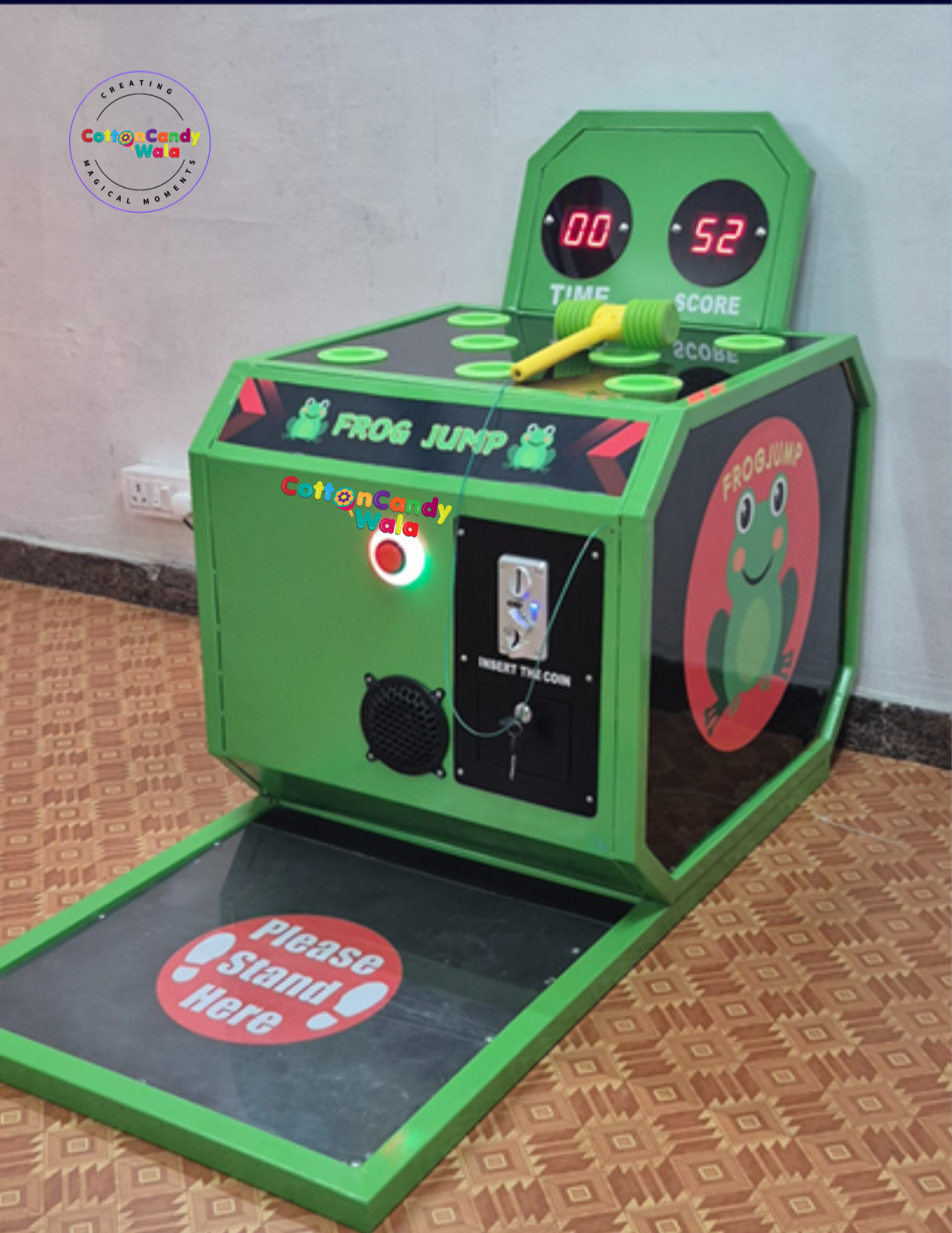 Whack-a-Mole Frog Game