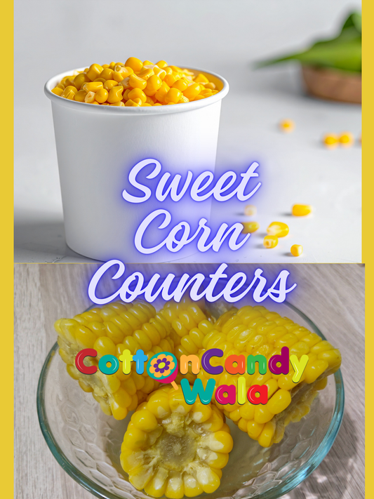 Steamed Corn Counter for Rental for Parties