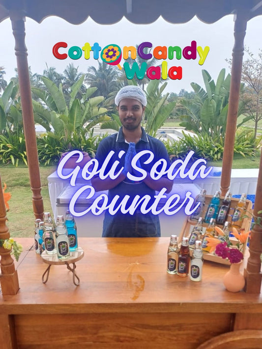 Goli Soda Counter for Events