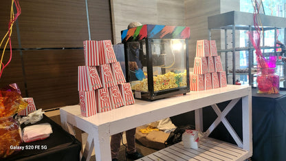 Gourmet Popcorn Counter for Parties