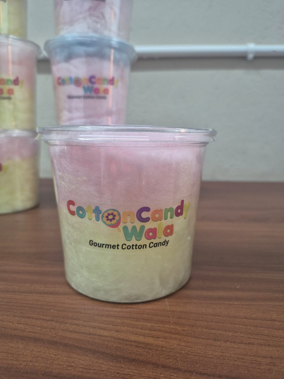 Packed Gourmet Cotton Candy - Natural Colours - FSSAI Approved