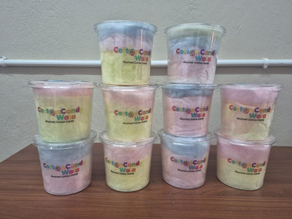 Packed Gourmet Cotton Candy - Natural Colours - FSSAI Approved