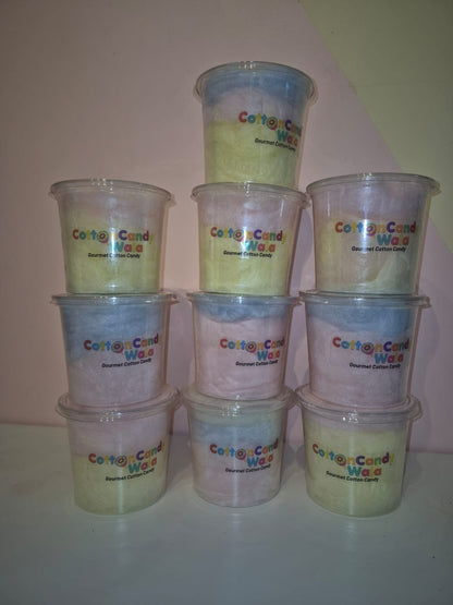 Packed Gourmet Cotton Candy - Natural Colours - FSSAI Approved