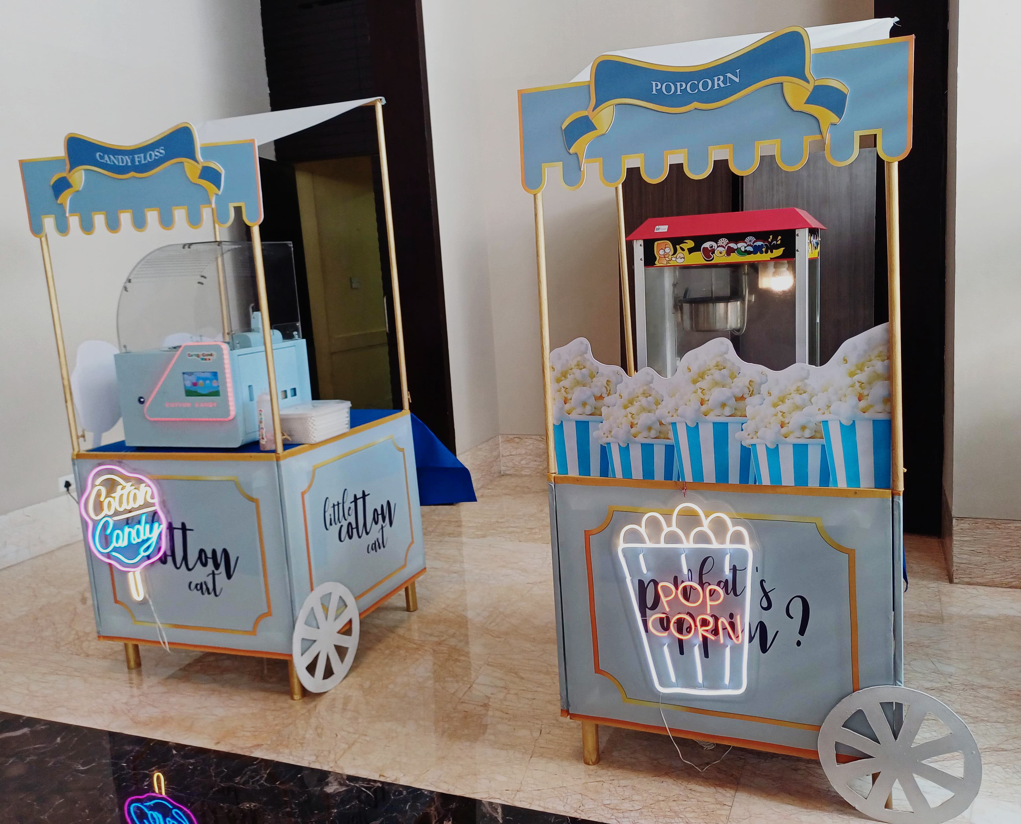 CottonCandy + Popcorn Combo