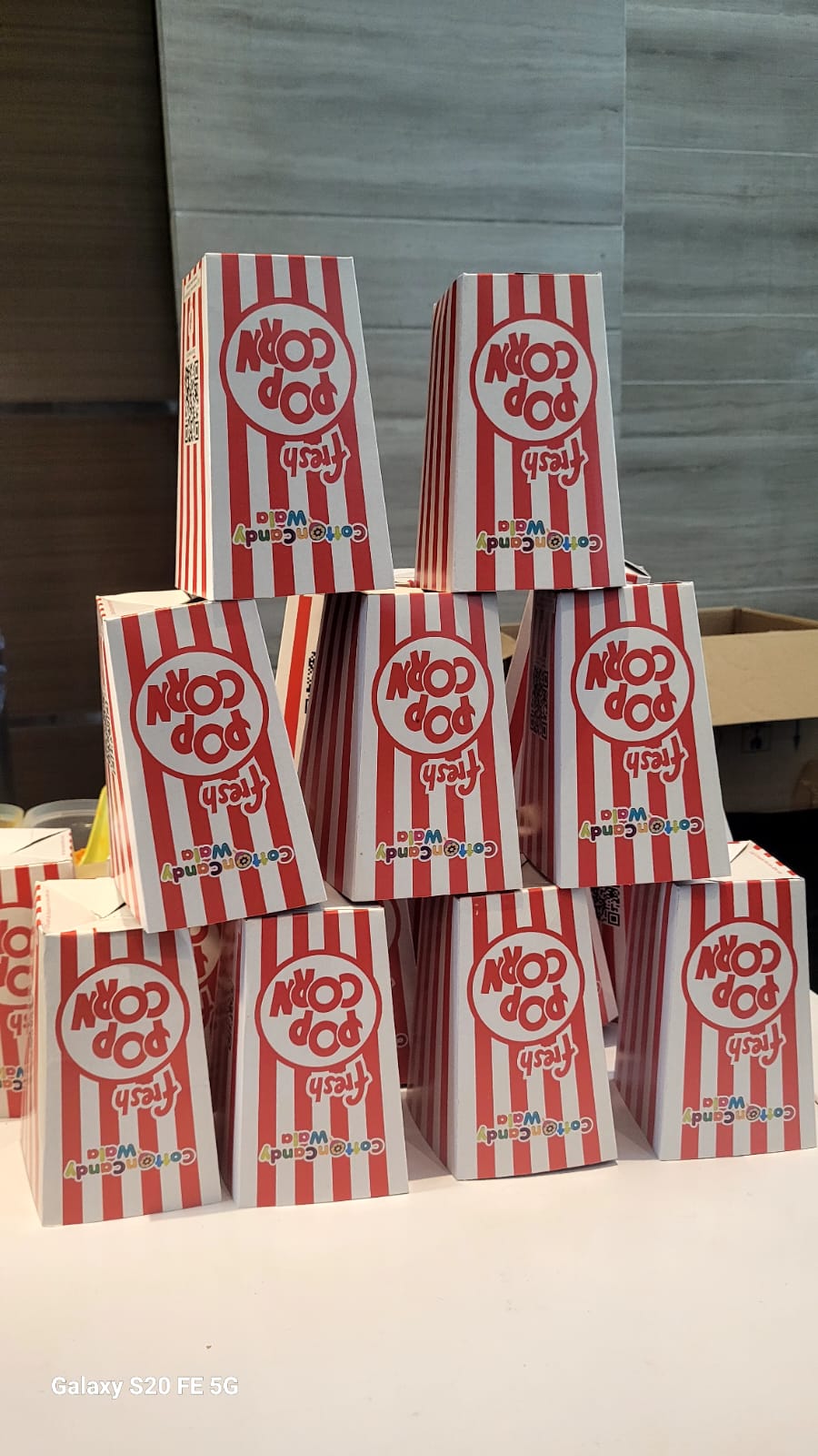 Gourmet Popcorn Counter for Parties