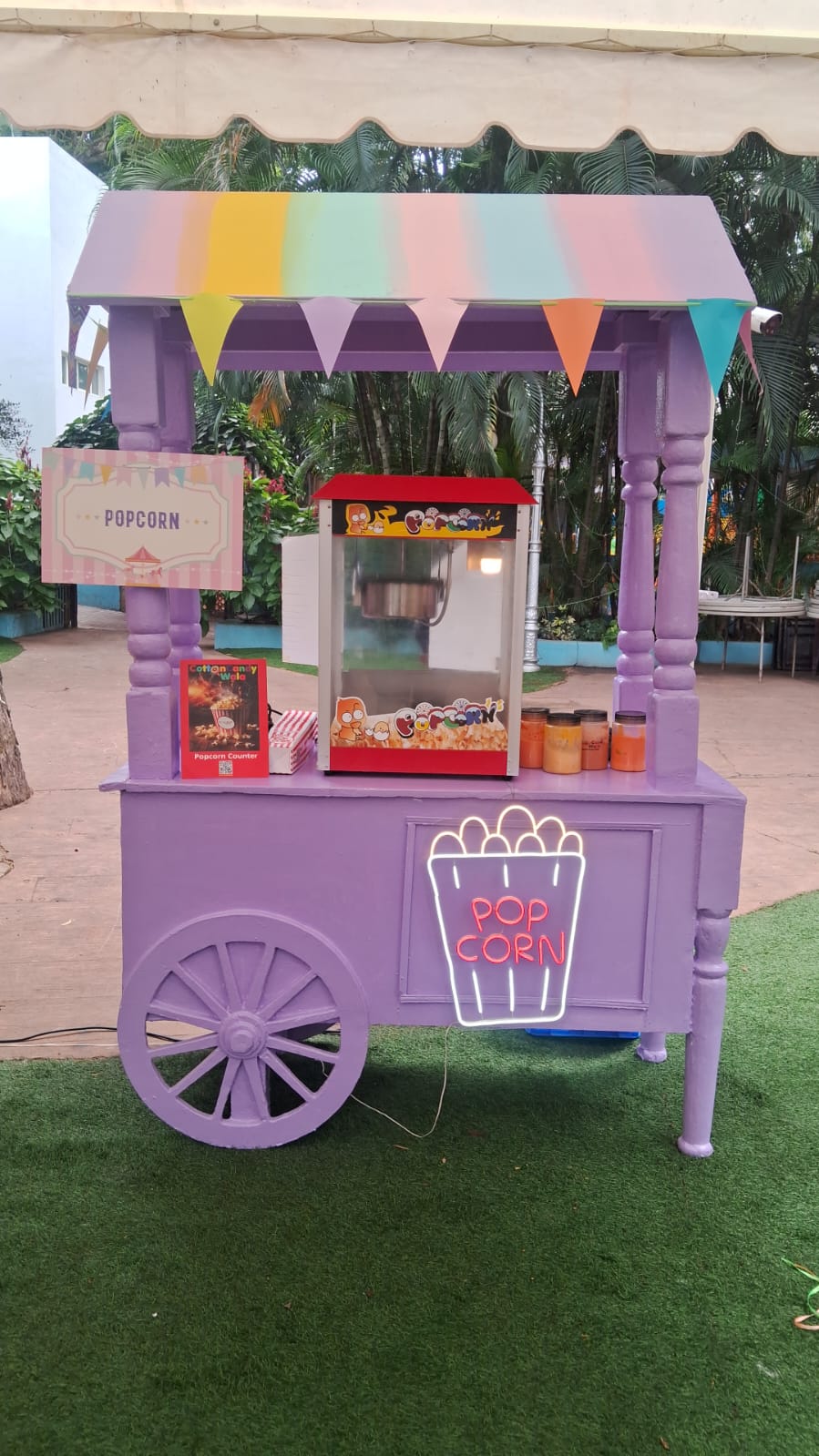 CottonCandy + Popcorn Combo