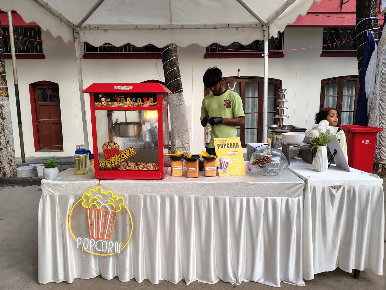 Gourmet Popcorn Counter
