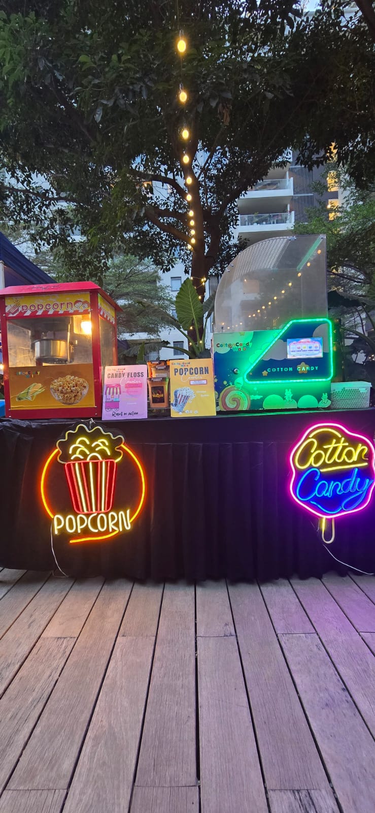 CottonCandy + Popcorn Combo