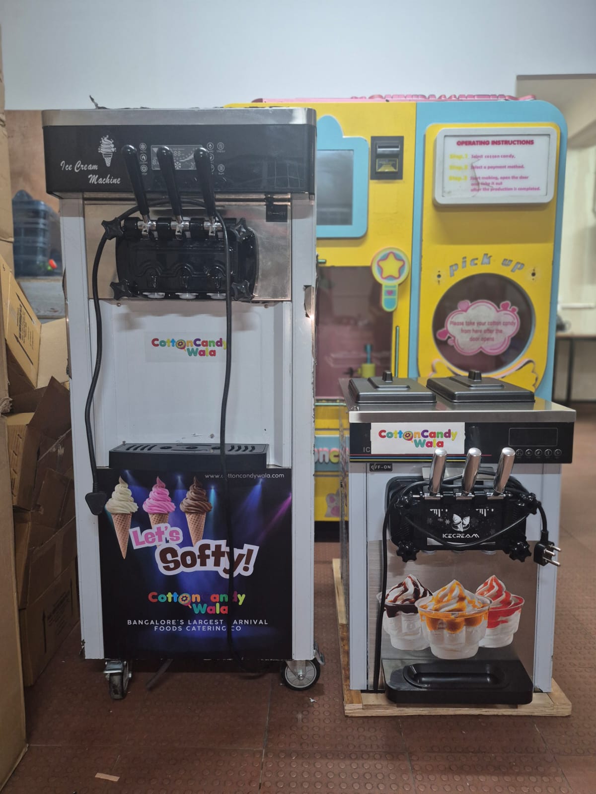 Premium Softy Counter for Events