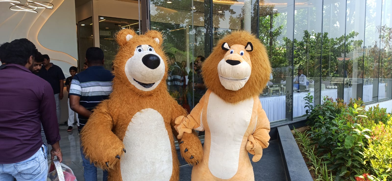 Inflated Mascots