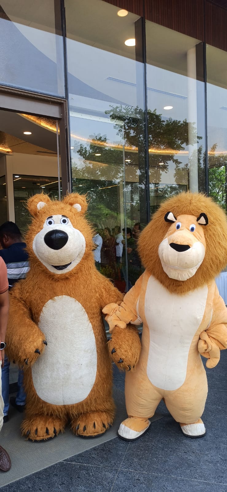 Inflated Mascots