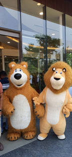 Inflated Mascots