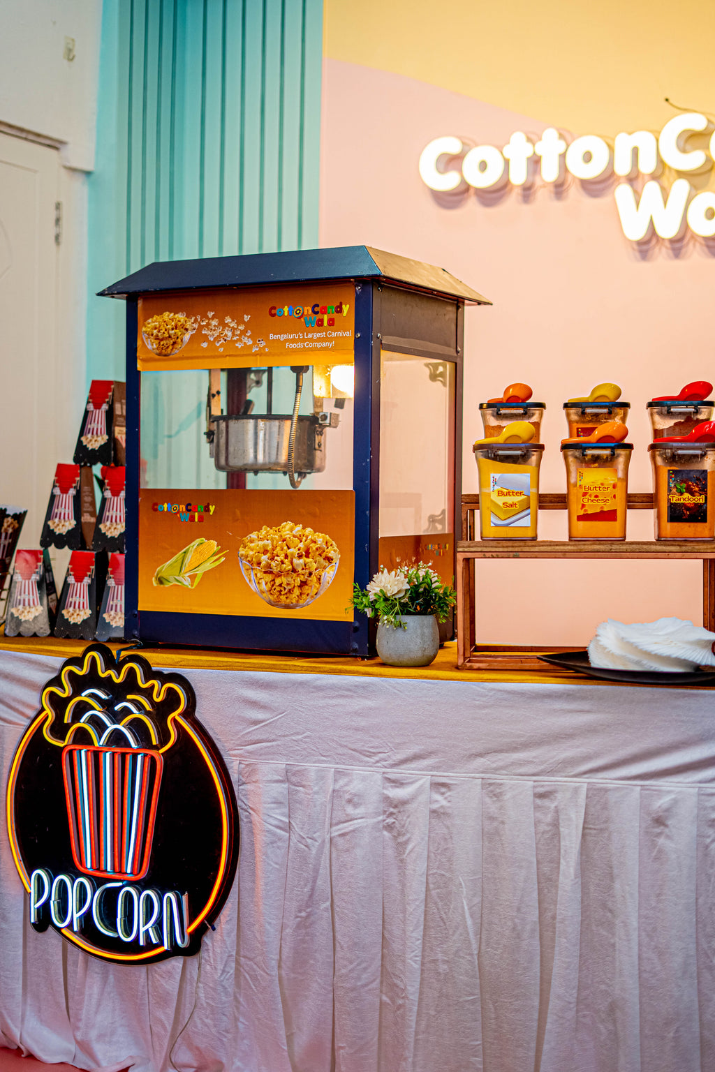 Gourmet Popcorn Counter