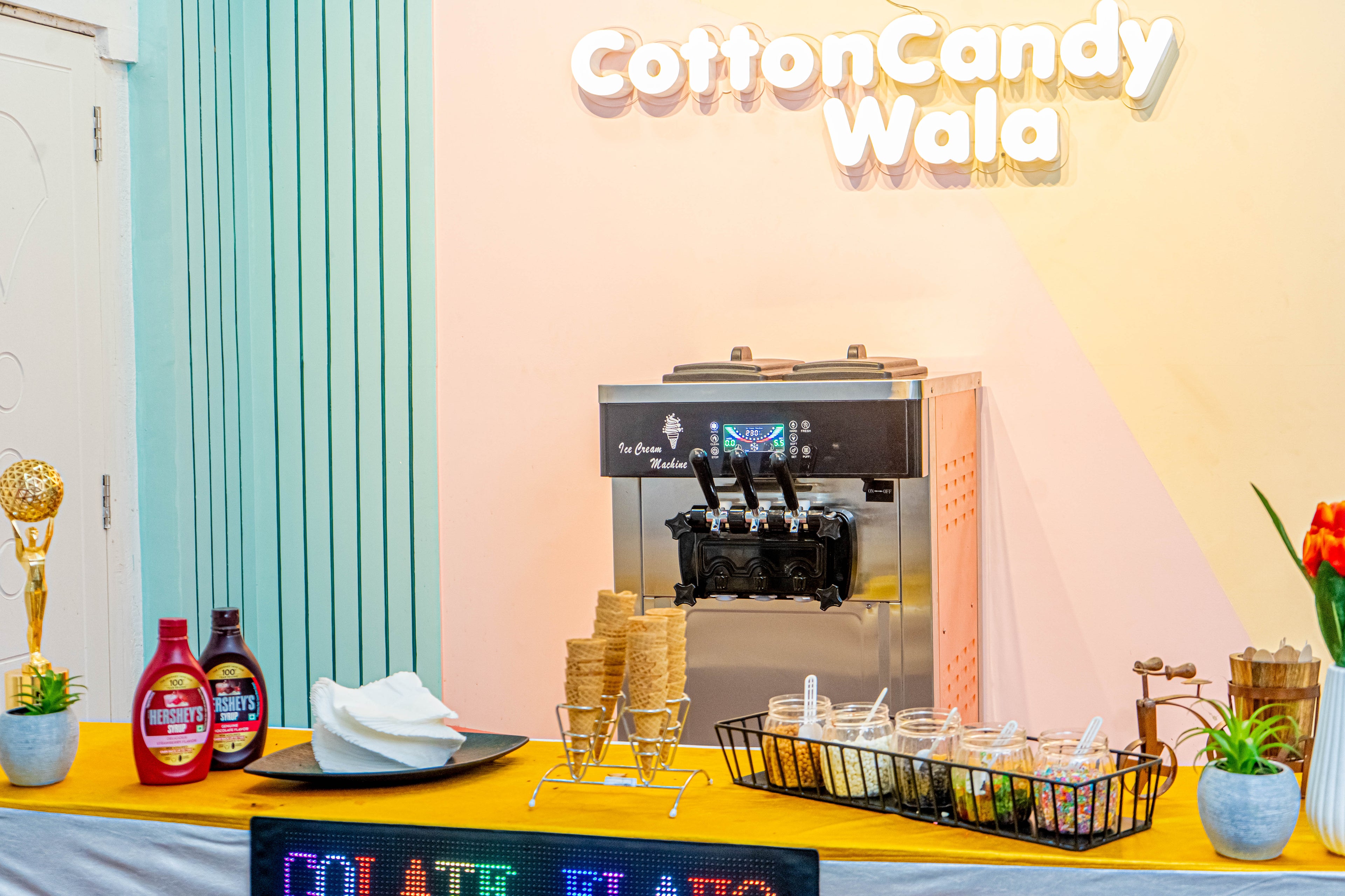 Premium Softy Counter for Events