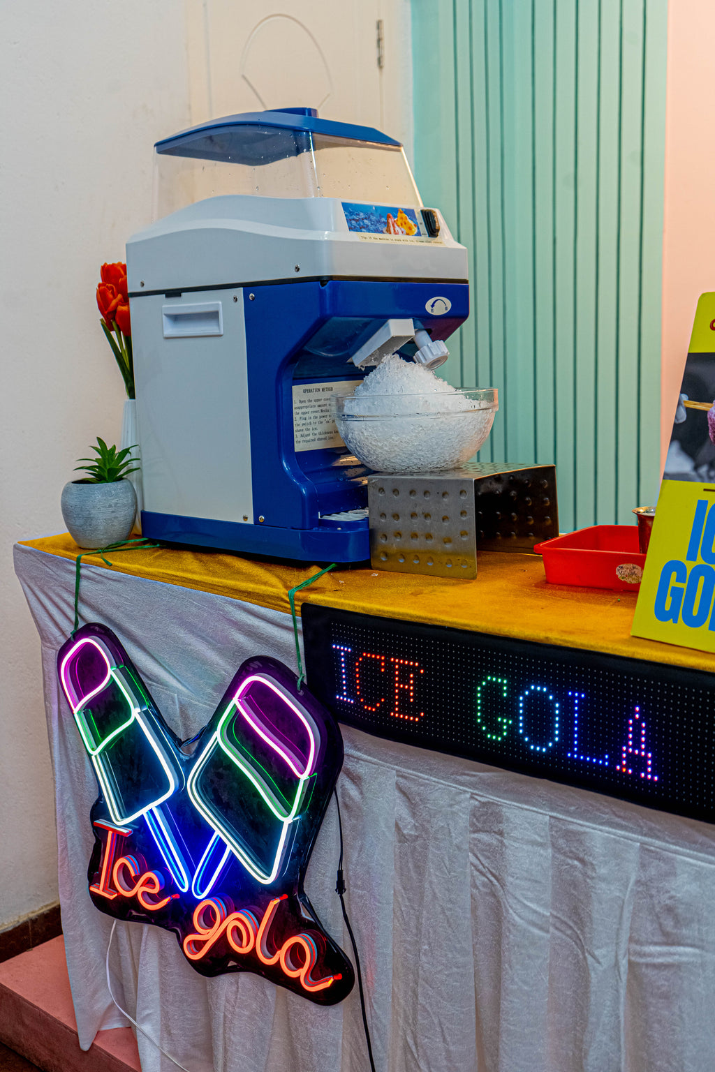 Ice Gola for Haldi - Sangeet